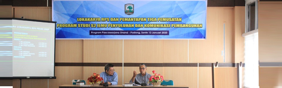 Lokakrya RPS dan Pemantapan Pemusatan Prodi S2 IPKP